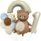 DazzJoy Bär Geburtstagsdeko 1 Jahr Junge, Luftballon Deko 1. Geburtstag Junge Mädchen, Bären Deko Geburtstag 1 Jahr Junge