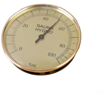 For sauna Thermometer and Hygrometer, Battery Free Measurement for Accurate Temperature and Humidity Monitoring (humidity)