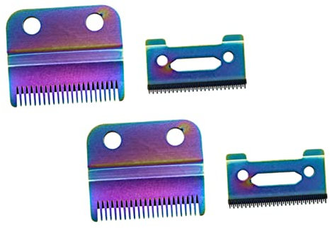 minkissy 2 Juegos Cabeza De Cortadora De Cabello Champú Cuchilla Recortadora Paraca Carolina Del Sur Pro Clíper Hombre Tijeras Cabezal De Corte Eléctrico Suministros De Peluquería