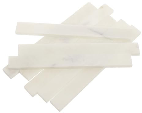 Hemobllo 18 Stück Speckstein Nachfüllminen 110x12x4,2mm Für Schweißmarkierung Ablösbare Schweißkreide Kompakte Minen Für Stahl Eisen Fliesen