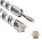 SDS Plus Bohrer 28mm x 310mm mit 6-Hartmetall Schneiden, Betonbohrer Ideal zum Bohren in Stein,Naturstein,Beton,Ziegelmauerbetonbohrer