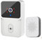 ZKLGS Video Doorbell Wireless, Tuya Video Doorbell Camera Wireless Doorbell Camera With Chime 1080P HD 2-Way Rechargeable Battery for Home Security(Bianco)