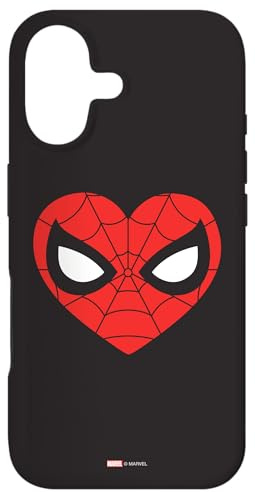 Hülle für iPhone 17 Marvel Spider-Man Valentinstag Love Classic Heart Mask