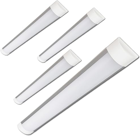LED ATOMANT 4x Pantalla Luminaria LED 120cm 40W CCT 3000-6500K 4000lm | Con Selector de color CCT