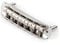 Fender MUSTANG GUITAR BRIDGE (JAPAN) Brücke für E-Gitarre Classic Series '65 Mustang und Jag-Stang Finish: Chrome 0035555000