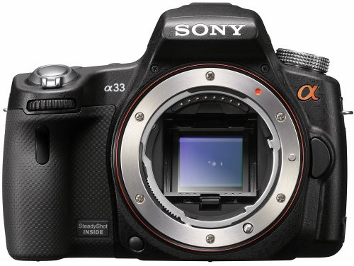 Sony SLT-A33 SLT-Digitalkamera (14 Megapixel, Live View, Full HD, 3D Sweep Panorama) Gehäuse