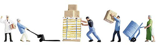 Noch Spur N 36038 Figuren-Set Lagerarbeiter