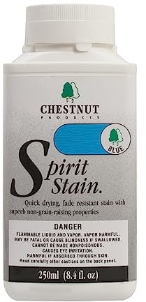 Chestnut SSBLU250 Spirit Stain Blue, 250ml