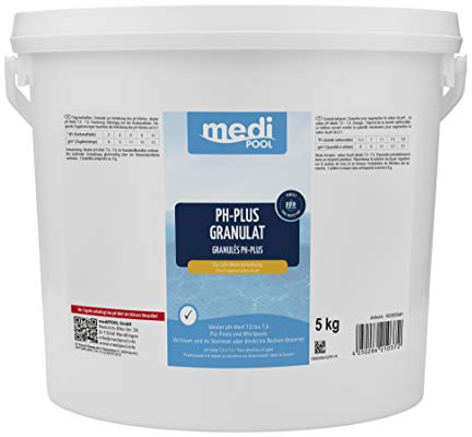 POWERHAUS24 mediPOOL pH-Plus Granulat 5 KG