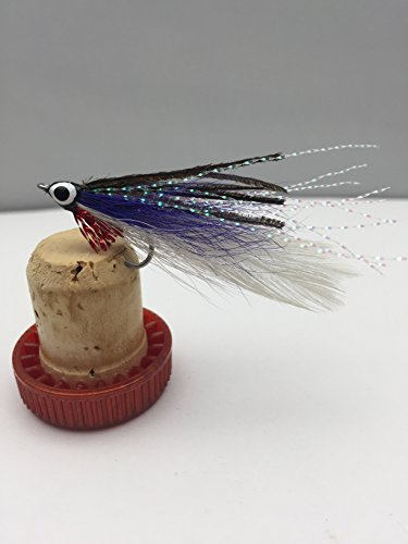 Salzwasser Fly Täuscher, 6 Pack Größe 6 Salzwasser Pike Fly Bass Dorado Barracuda Köder