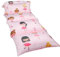 Butterfly Craze Bodenkissen-Bezug für Bettliege, gemütliche und stilvolle Sitzlösung für Kinder, Bezug für Liegestuhl-Bodenkissen, Schlafmatte, Ballerina, Queen