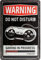 Nostalgic-Art Targa Vintage Achtung – Gaming in Progress – Idea Regalo per Giocatori, in Metallo, Design Retro per Decorazione, 20 x 30 cm