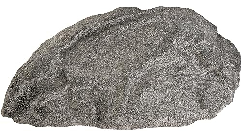 GARTENDEK Faux Rocher pour Le Jardin Et Arrière-Cour - Artificielle, Fausse Pierre pour La Décoration De Paysage, pour Cacher Les Utilitaires de Jardin, Couverture Ø 140cm XXXL-01, Gris