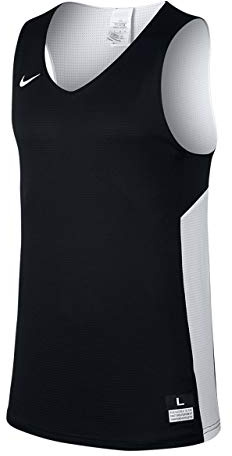 Nike M Nk Tank Reversible Shirt, Herren XXL Schwarz/Weiß (Tm Black/Tm White/Tm White)