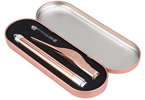 cure oreille led,Flash LED Lighting cure-oreilles Cuillère cérumen curette Remover Outil, sécurité antidérapant oreille Cleaner pour homme, femme, enfant