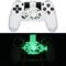 SHEAWA - Mando para videojuegos, mini volante para Sony PS4, accesorio para juegos de carreras (verde brillante)