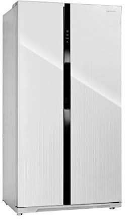 FRIGORIFICO COMBI AMERICANO SBS-717GWDA CRYSTAL INFINITON (A++ INVERTER, BLANCO, Alto 177cm, NO FROST TOTAL, 562 Litros, FreshZone, Display LED)