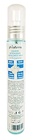 Gel igienizzante detergente mani con Antibatterico - Phitofarma (75 ml - Spray)