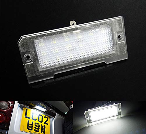 RZG 1x LED Licence Number Plate Light White Canbus For 1998-2006 LR Freelander MK I L314