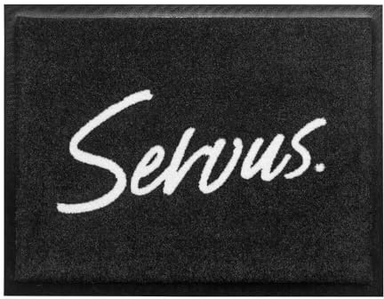 Du Hirsch Bayerische Fussmatte Servus B x H: 60 cm x 40 cm