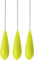 Storfisk Fishing & More 3er Set Spirolino Forellenposen, Schwimmend, Fluoreszierend, Gelb, 30 Gramm, Tropfenform, Für Forellen- und Raubfischangeln in Süß- und Salzwasser