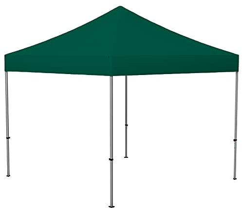 Vispronet Profi Faltpavillon Basic 3x3 m in Grün - stabiles Scherengittersystem - mit Dach (weitere Farben & Größen zur Auswahl)