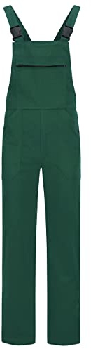 BWOLF Herren Arbeitshose Anax Baumwolle Latzhose Schutz-Latzhose (Dunkelblau, S)