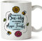 MUGFFINS Tazas para PROFESORA DE MÚSICA - En Inglés - Thanks For Beeing Amazing - 11 oz / 330 ml - Regalo original y divertido