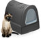 Ligo - Lettiera Gatto chiusa Lettiera per Gatti con Filtro e Paletta contenitore sabbia igienico per gatto. MODERN (ANTRACITE)
