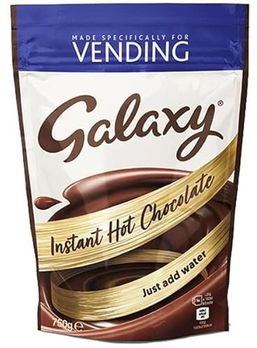 Galaxy Instant Hot Chocolate Powder Just Add Water 750g Bags (10)