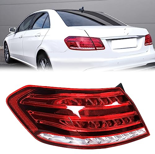 SUROK Rücklicht Rückleuchte für Benz E Klasse W212 E200 E240 E260 E280 E300 2014 2015 2016, Auto Rücklicht Montage Bremslicht Blinker Links Rechts Ersatzteile,Left-Outside 1PCS