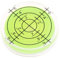 RJSQAQE Nivel de Burbuja de espíritu Universal Marca de Grado Burbuja de Nivel Circular de Verde Color para Herramienta medición Caravana, magnético, Largo, Stanley Mini Ojo Buey, nivelación Nivel