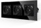 JIMEIDA Enchufes Dobles con USB en Negro,Enchufes de Vidrio de 16Amp con Carga Rápida USB y Puerto Tipo C Enchufe de Pared al Ras