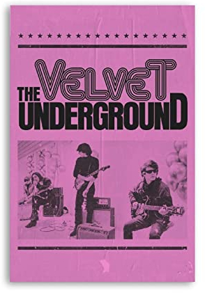 VALCLA Foto Auf Leinwand 30 * 50cm Senza Cornice The Velvet Underground Movie Poster Soggiorno Camera da letto Pittura Opera d'arte