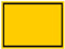 Alpertec Schild, Kunststoff, Plastikschild, SIGNAGE, schlicht, gelb/schwarz