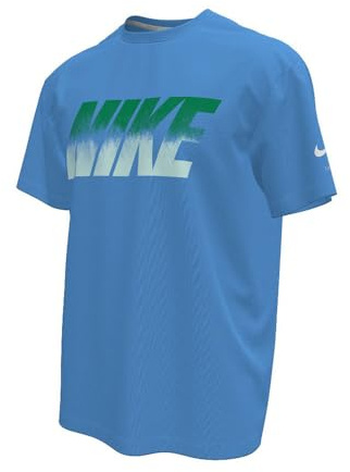 Nike Unisex NESSF473-438_XL T-Shirt, University Blue