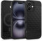 Caseology Parallax Mag for iPhone 16 Case [Ergonomic 3D Hexa Cube] Magnetic Military Grade Drop Protection Case Cover for iPhone 16 - Matte Black