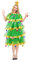 Maazusa Christmas Tree Outfit for Women - 5 Pcs Tulle Dress Xmas Costumes for Fancy Dress, Halloween Carnival (Adult, S)
