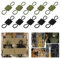 10 Stück Outdoor Tactical Rucksack Molle Zubehör,Multifunktional Rucksack Zubehör,Schön Taktische Weste Gurtband Mit Schnalle,Molle Klett Adapter,Geeignet Für Die Meisten Taschen Für Männer Und Frauen