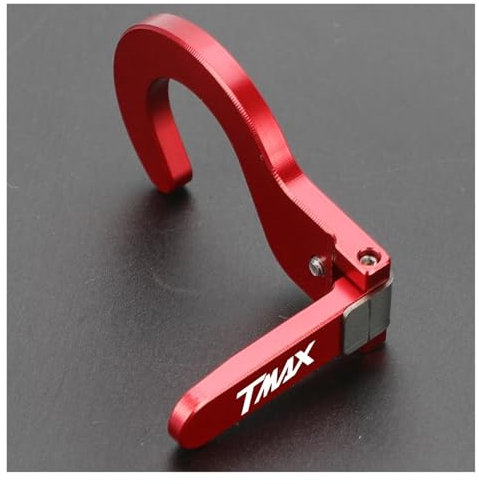 Hupenverlängerungsschalter FÜR TMAX560 TECH MAX ABS TMAX560ABS TMAX560DX 2020-2024 2023 2022 Schalter Taste Abdeckung Horn Taste Shell Verlängerung Halterung(Red with logo)