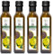 Health Seed® 4 x 500 ml / 2 litres – Huile de colza non filtrée – Bouteille en verre 100 % pure pressée à froid – Fraîcheur du fabricant