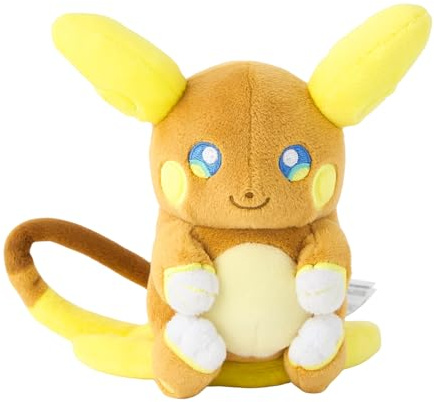 Pokemon Center Original A026 Plush Fit Raichu (Alolan Form)
