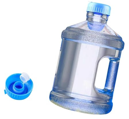 Gralara Bouteille d'Eau Portable avec Poignée, Dispensateur Bouteille de Stockage d'Eau, Reservoir Eau Camping Car, Bidon Réutilisable pour Voyage, Camping, Barbecue, Pêche, 3L