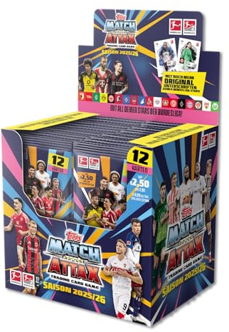 Bundesliga Match Attax 25/26 - Display Box (36 Päckchen pro Display Box)