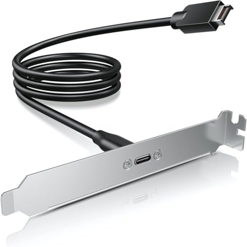 Remingtape di prolunga per intestazione della scheda madre USB 3.2 Gen 2x2 20 gbit / S adattatore USB C per pannello anteriore USB 3.2 Gen 2 pin