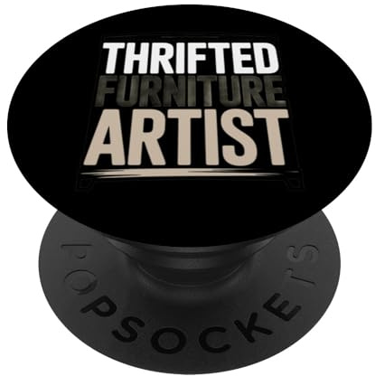 Secondhand-Möbel, Künstlermöbel, Kunst PopSockets Klebender PopGrip