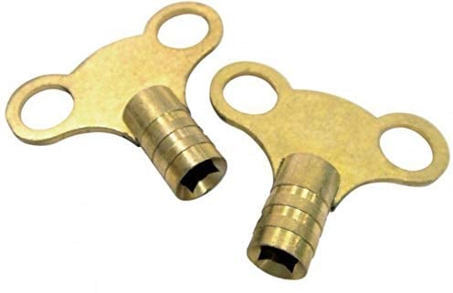 Radiator Key Brass Air Vent Clock Type