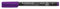 STAEDTLER permanent Marker Lumocolor, violett, F-Spitze Linienbreite ca. 0,6 mm, wisch- und wasserfest, Made in Germany, lange Lebensdauer, 10 violette Universalstifte im Kartonetui, 318-6