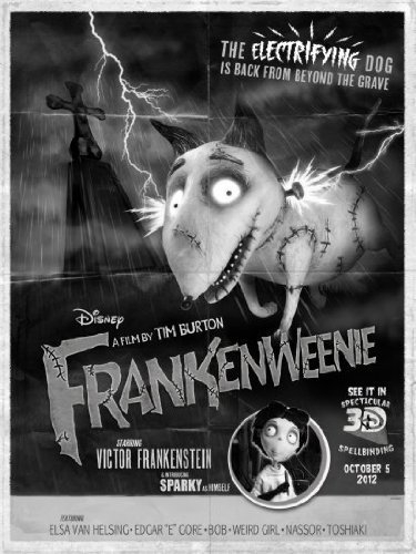 Frankenweenie Film Mini Poster 28 cm 43 27,9 x 43,2 cm