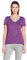 Zumba Fitness Damen WT Top Dip-It-Low V-Neck, Cut N Paste Purple, M